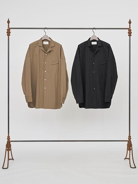 TROVE / ALUS WIDE SHIRT / BLACK photo