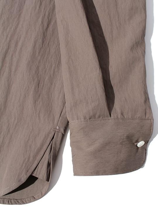 【予約商品】TROVE / ALUS WIDE SHIRT / MOCHA GRAY photo