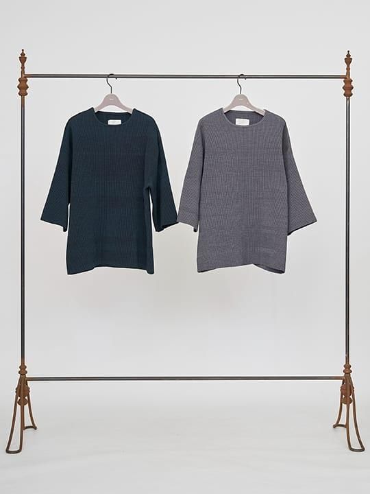 【予約商品】TROVE / PRASSI KNIT / BLUE GREEN photo