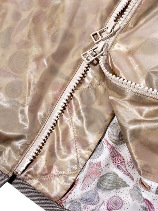 TROVE / MEADOW BLOUSON / BEIGE SHELL photo