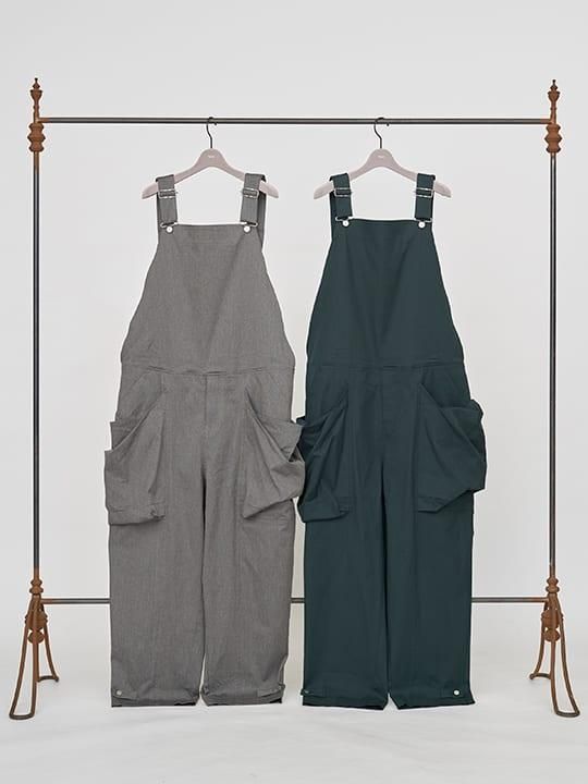 TROVE / BIG POCKET OVERALL ( SPRING SPEC ) / GRAY photo
