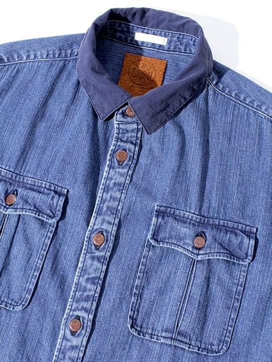【予約商品】TROVE / DENIM COAT ( BIGJHON x SURT x TROVE ) / INDIGO photo