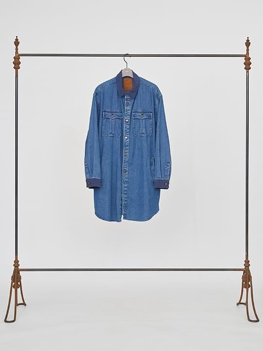 【予約商品】TROVE / DENIM COAT ( BIGJHON x SURT x TROVE ) / INDIGO photo