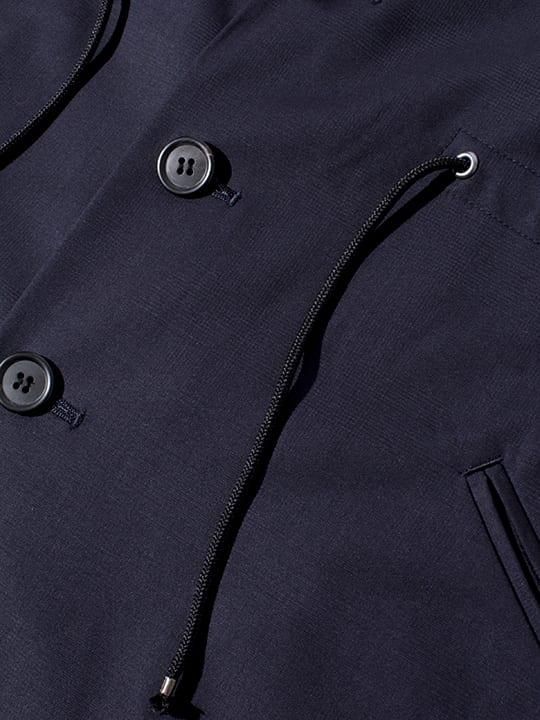 【予約商品】TROVE / HIGHLANDS COAT ( SPRING SPEC ) / NAVY CHECK photo