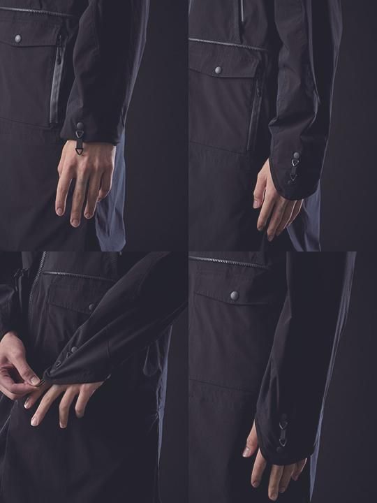 TROVE / 2WAY ANORAK / BLACK photo