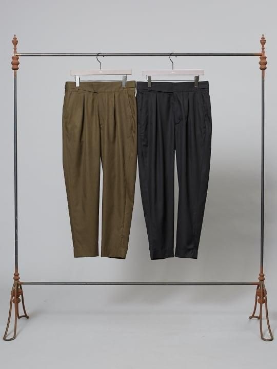 TROVE / RUOHO GURKHA PANTS / BLACK photo