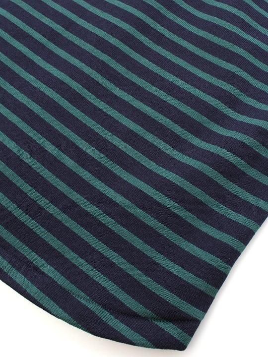 TROVE / VALO HIGH NECK BORDER / GREEN NAVY photo