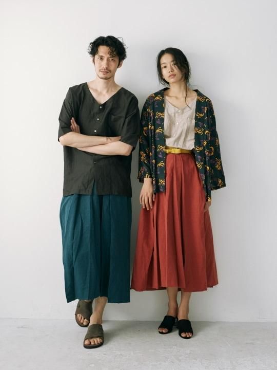 【PRE-ORDER】WAROBE / HAKAMA ANDON / BLUE GREEN photo
