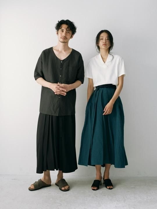 【PRE-ORDER】WAROBE / HAKAMA ANDON / BLUE GREEN photo