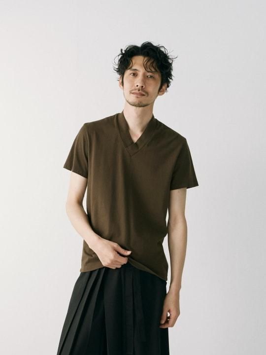 WAROBE / JUBAN TEE / BROWN photo