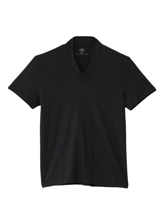 WAROBE / JUBAN TEE / BLACK photo