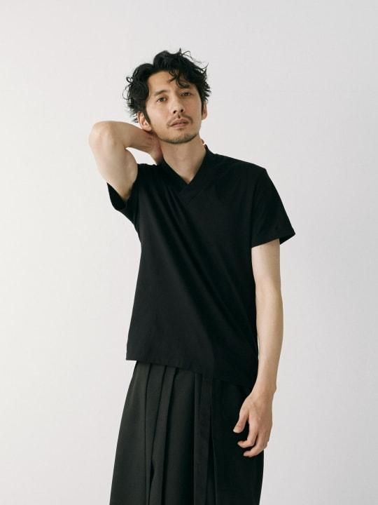 WAROBE / JUBAN TEE / BLACK photo