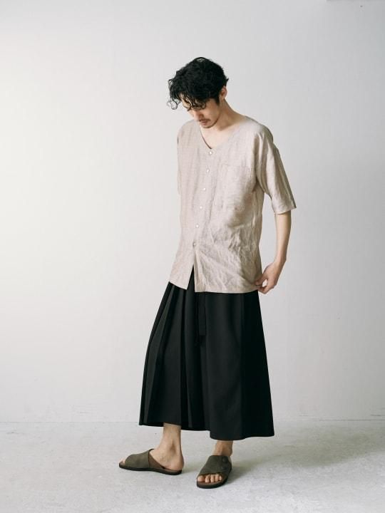 WAROBE / STRIPE KOIKUCHI / GRAY photo