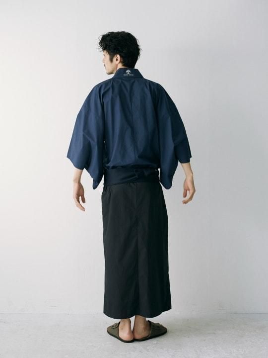WAROBE / BI-COLOR YUKATA / NAVY x DARK NAVY photo