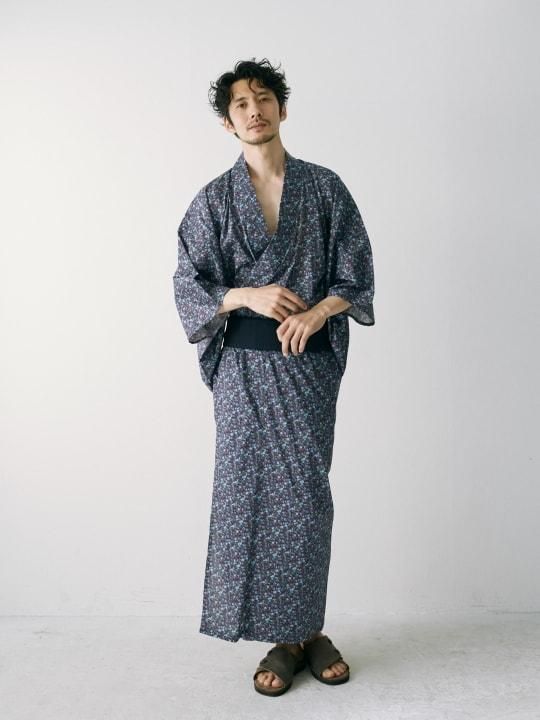 WAROBE / LIBERTY YUKATA / NAVY photo