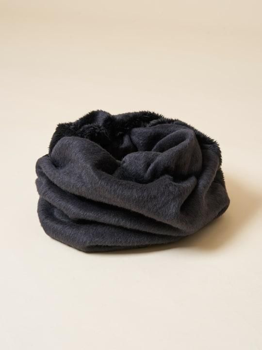 TROVE / POROMIES LOOP MUFFLER / BLACK photo