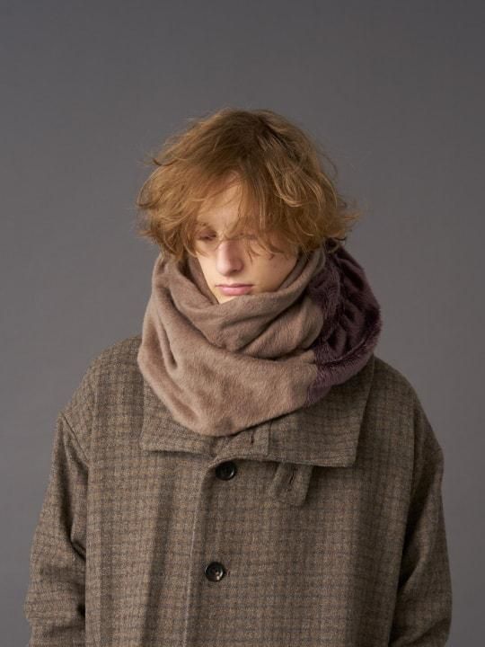 TROVE / POROMIES LOOP MUFFLER / MOCHA BEIGE photo