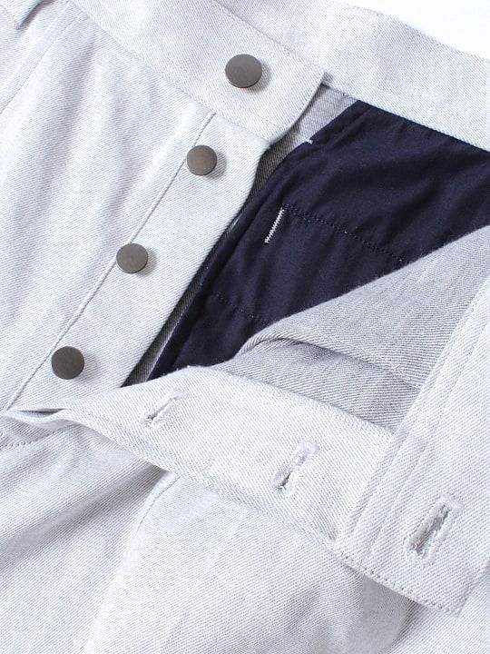 TROVE / BIG POCKET PANTS / HEATHER WHITE photo