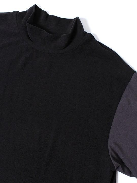 TROVE / SAMA HIGH NECK / BLACK CHARCOAL photo