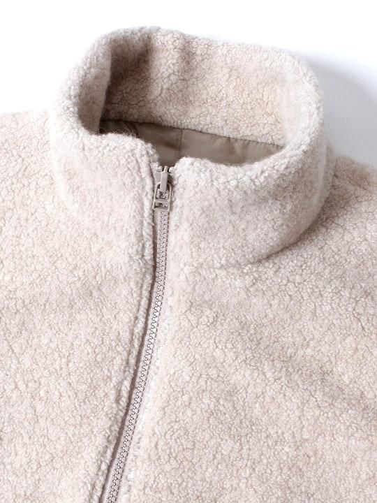 TROVE / AGRO BLOUSON / CREAM BEIGE photo