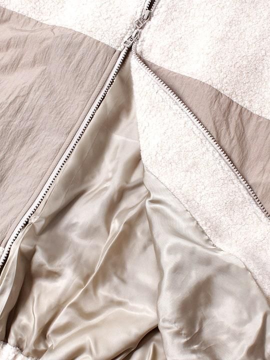 TROVE / AGRO BLOUSON / CREAM BEIGE photo