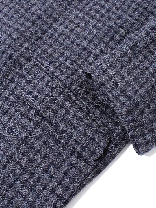 TROVE / SAPMI COAT ( MERINO TWEED ) / CHARCOAL photo