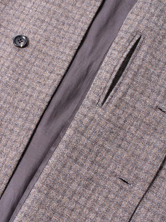 TROVE / SAPMI COAT ( MERINO TWEED ) / GRAY BEIGE photo