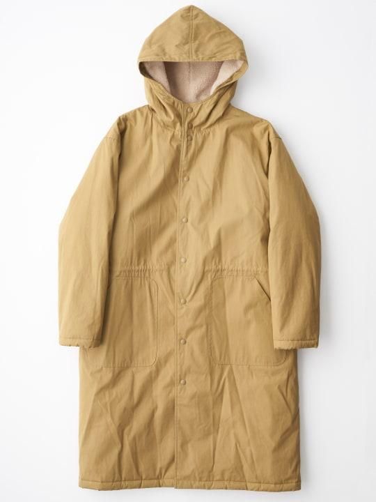 TROVE / VAHA BENCH COAT ( REVERSIBLE ) / CREAM BEIGE photo