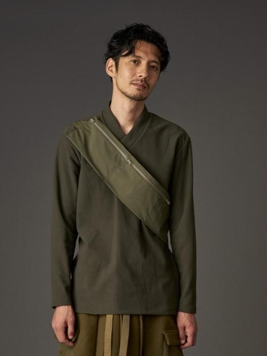 WAROBE / OBI POUCH THREE POCKETS / KHAKI photo