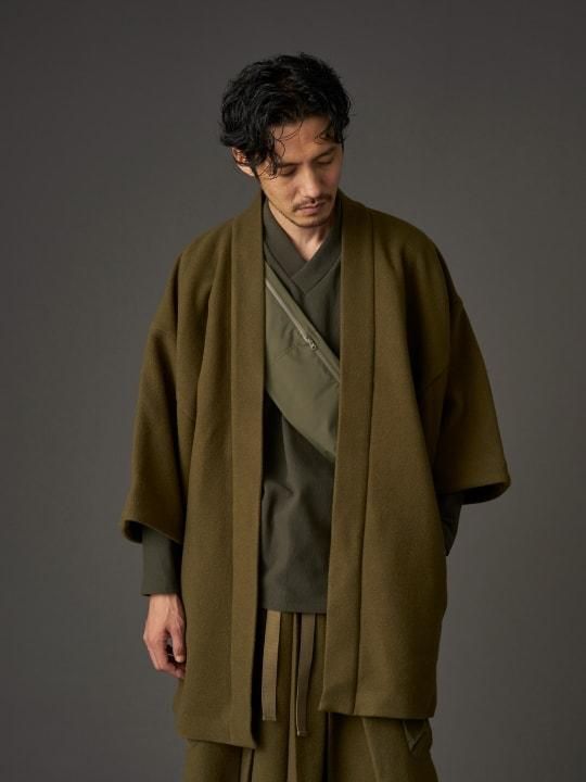 WAROBE / OBI POUCH THREE POCKETS / KHAKI photo