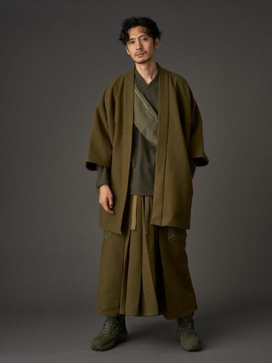 WAROBE / OBI POUCH THREE POCKETS / KHAKI photo