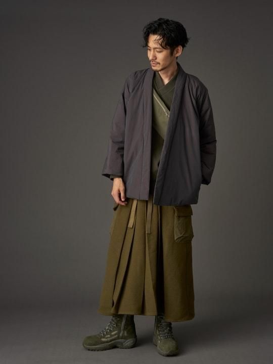 WAROBE / OBI POUCH THREE POCKETS / KHAKI photo