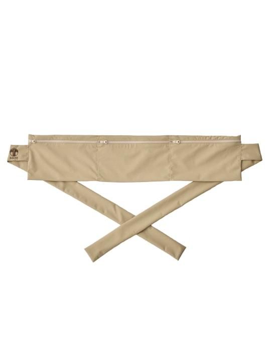 WAROBE / OBI POUCH THREE POCKETS / BEIGE photo