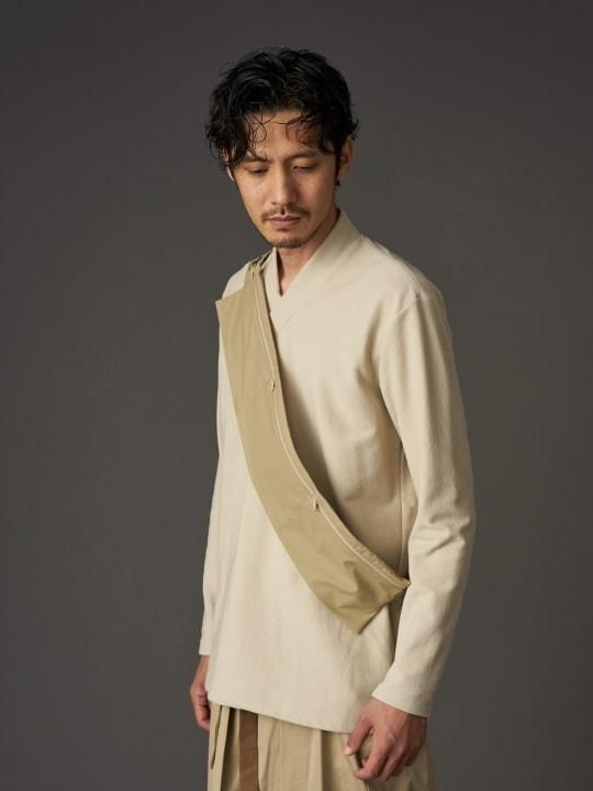 WAROBE / OBI POUCH THREE POCKETS / BEIGE photo