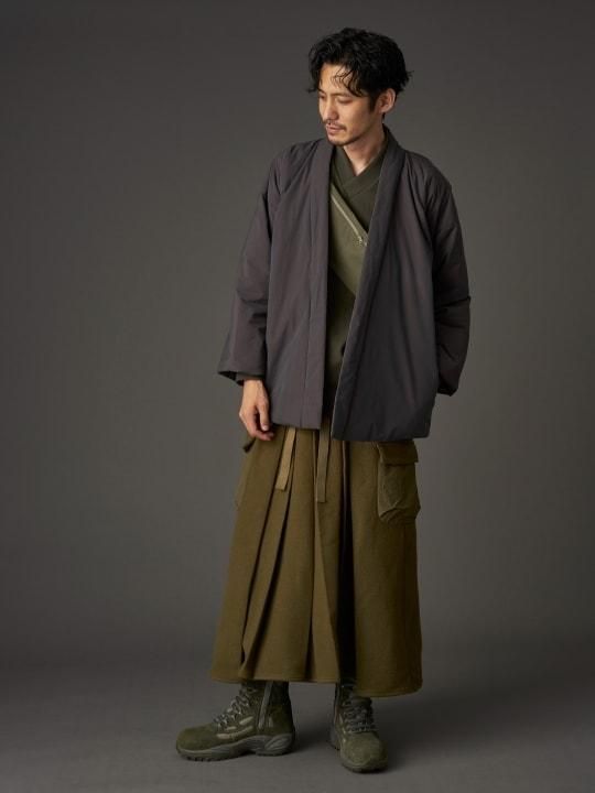 WAROBE / JUBAN HEAT STORAGE / KHAKI photo