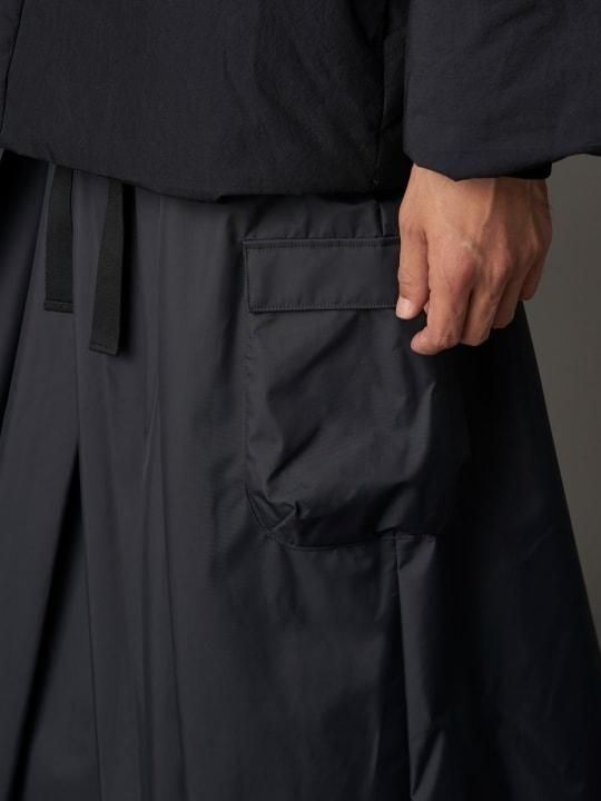 WAROBE / THREE LAYER HAKAMA TECH / BLACK photo
