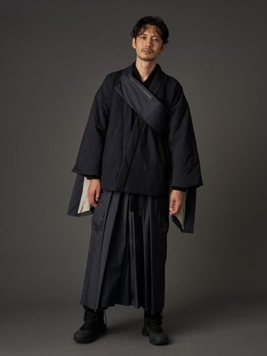 WAROBE / THREE LAYER HAKAMA TECH / BLACK photo