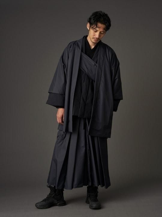 WAROBE / THREE LAYER HAKAMA TECH / BLACK photo