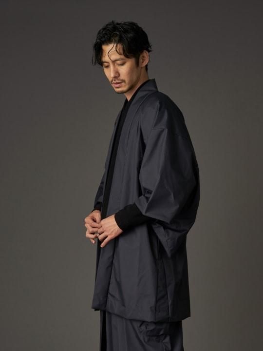 【PRE-ORDER】WAROBE / THREE LAYER HAORI TECH / BLACK photo