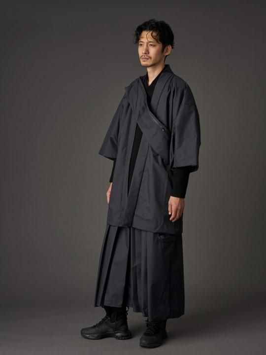 【PRE-ORDER】WAROBE / THREE LAYER HAORI TECH / BLACK photo