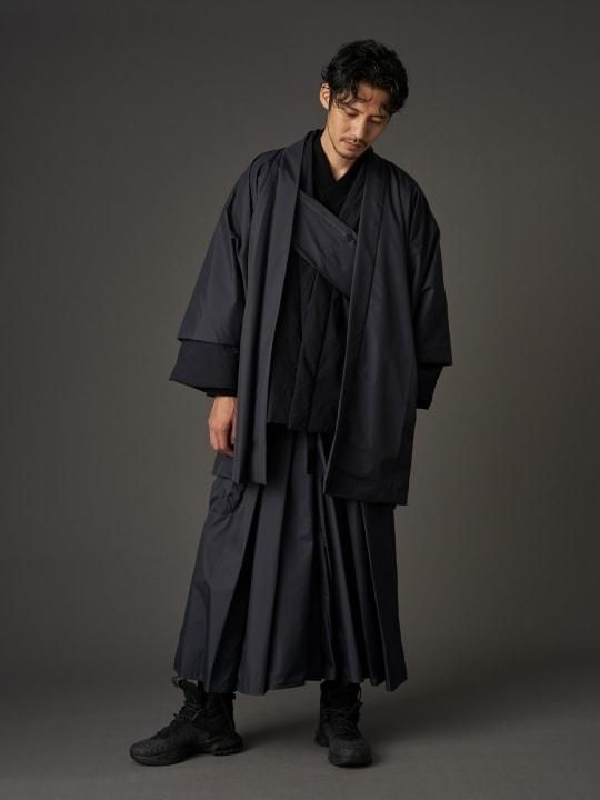 【PRE-ORDER】WAROBE / THREE LAYER HAORI TECH / BLACK photo