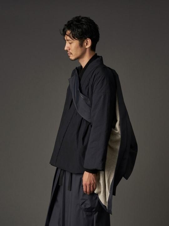 【PRE-ORDER】WAROBE / THREE LAYER HAORI TECH / BLACK photo
