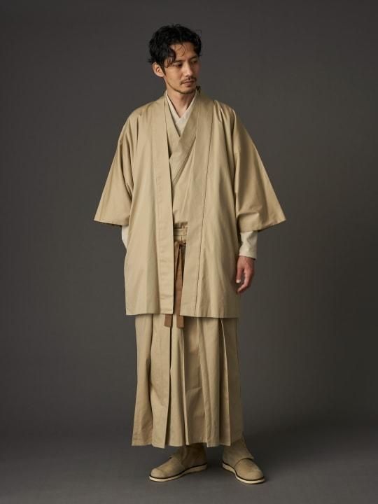 WAROBE / COTTON GABARDINE HAKAMA / BEIGE photo