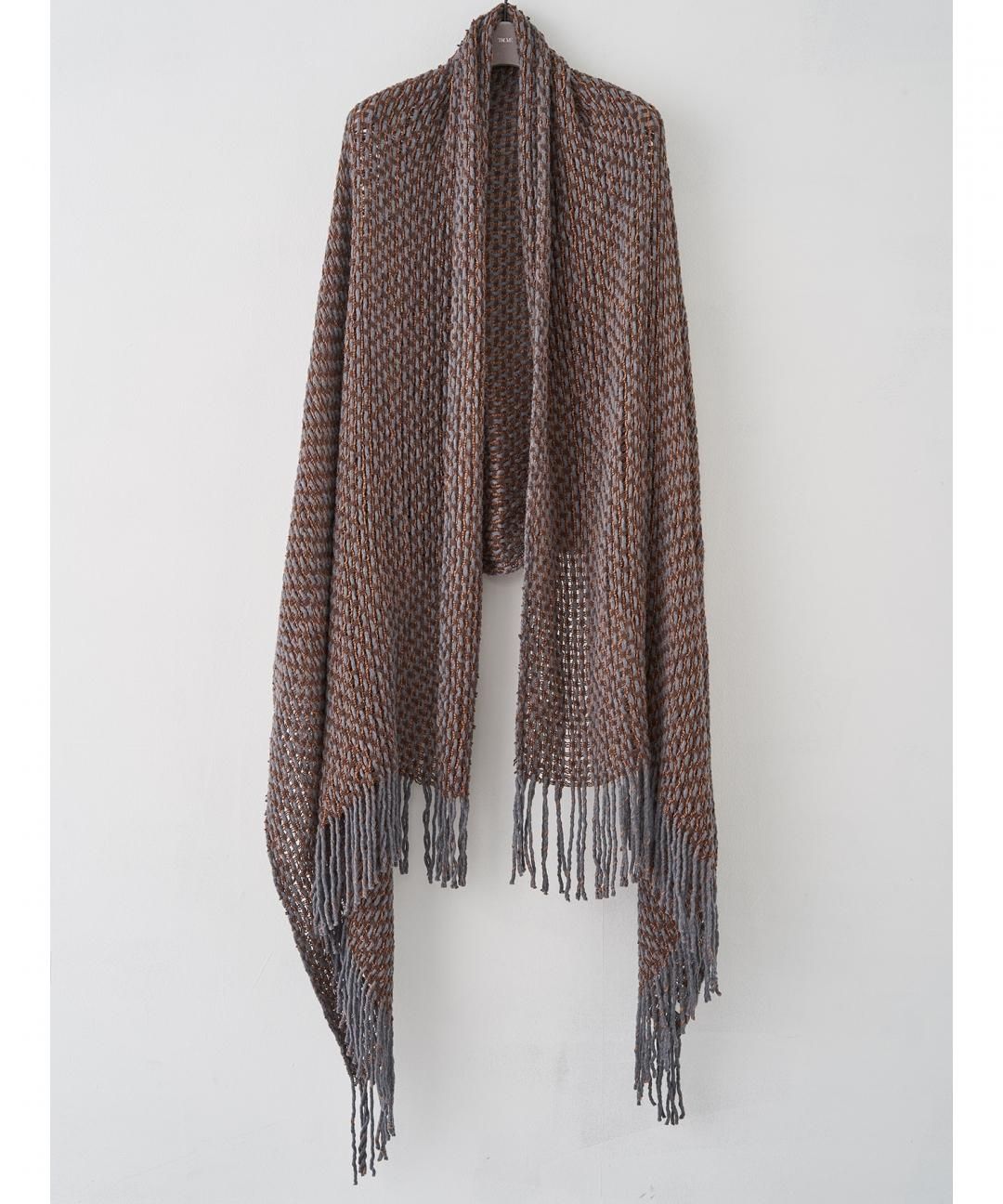 TROVE / MIX BLANKET / GRAY BEIGE photo