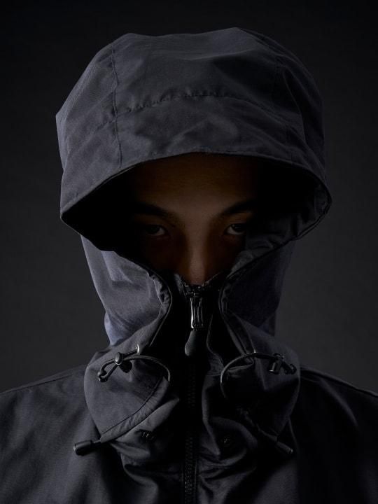 TROVERTEX / TVX-HOODED-01 / BLACK photo