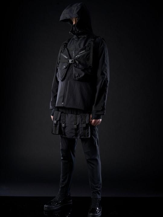 TROVERTEX / TVX-HOODED-01 / BLACK photo