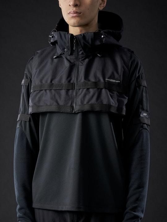 TROVERTEX / TVX-HOODED-01 / BLACK photo