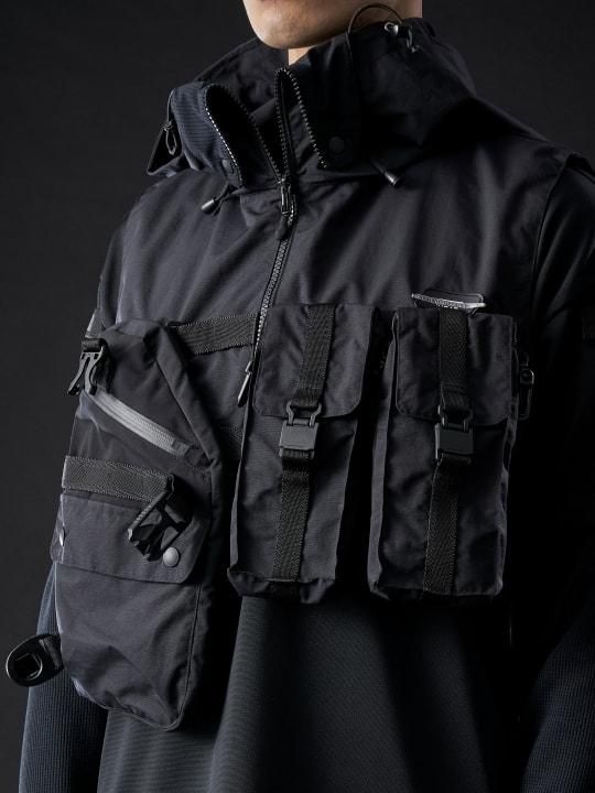 TROVERTEX / TVX-HOODED-01 / BLACK photo