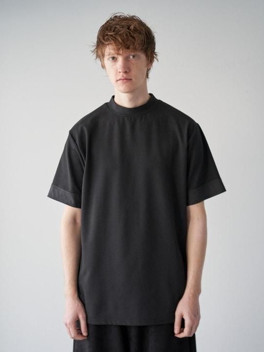 TROVE / HIGH-NECK T / BLACK photo