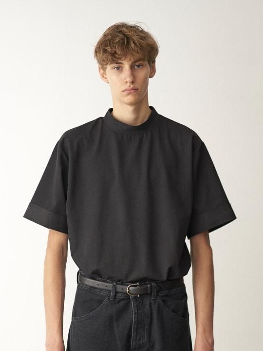 TROVE / HIGH-NECK T / BLACK photo